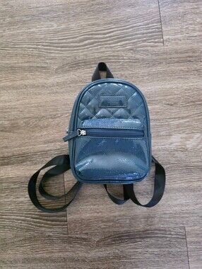 Kendall + Kylie Blue Patent Mini Backpack 💙